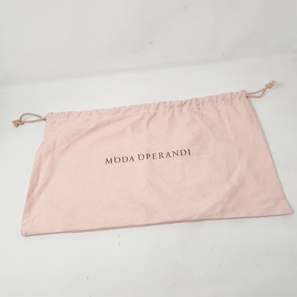 MODA OPERANDI Soft Pink Dustbag Luxury Shoes Bags Clothing Travel 10” X 16”
